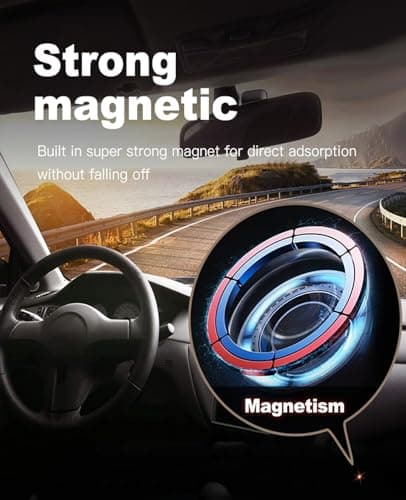 GPS Tracker for Vehicles - No Subscription Required/No Monthly Fee Car GPS Tracker Portable Real Time Magnetic GPS Tracking Device Full Global Coverage for Car, Motorcycle, Truck, Anti-Theft 4