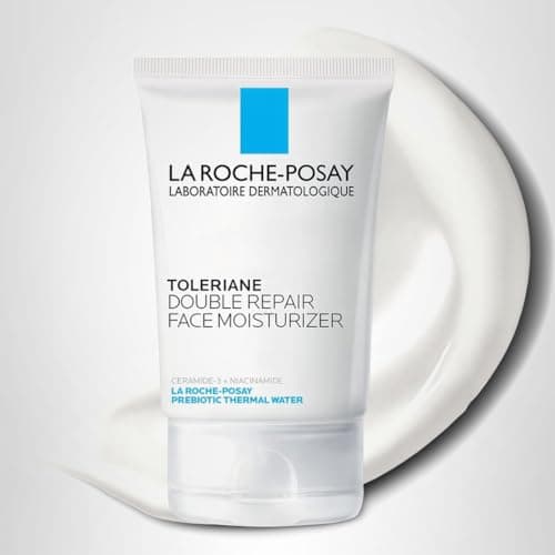 La Roche-Posay Toleriane Double Repair Face Moisturizer, Daily Moisturizer Face Cream with Ceramide and Niacinamide for All Skin Types, Oil Free, Fragrance Free 10