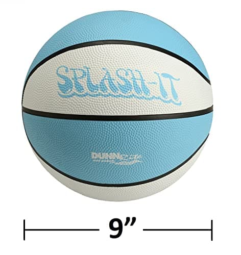 DUNNRITE Products 9" Diameter Regulation Aqua B110 Pool and Lake Water Basketball, Waterproof 3