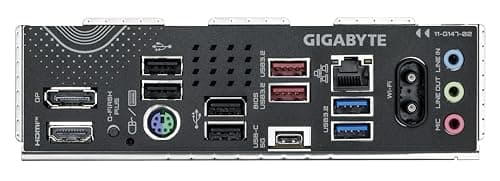 GIGABYTE B850 GAMING WIFI6 Motherboard - AMD Ryzen 9000 Series CPUs, 6+2+2 Phase Digital VRM, Up to 8200MHz DDR5 (OC), 1xPCIe 5.0 + 2xPCIe 4.0 M.2, GbE LAN, WIFI 6, USB 3.2 Gen 2 4
