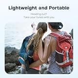 Tribit XSound Go Bluetooth Speaker, 16W Portable Wireless Speaker with Loud Sound, 24H Playtime, IPX7 Waterproof, Custom EQ, XBass, BT5.3, TWS Pairing, Type-C, Outdoor/Home/Travel/Beach/Shower (Black) 5