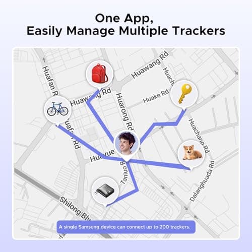 UGREEN FineTrack Slim S (Samsung Only) Wallet Tracker Card, 1-Year Rechargeable Bluetooth Tracker Card Finder Work with Samsung SmartThings APP for Galaxy S25/S24/S23 Ultra -1.7mm & IP68 Waterproof 9