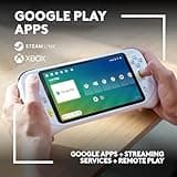 Logitech G Cloud Handheld Portable Gaming Console with Long-Battery Life, 1080P 7-Inch Touchscreen, Lightweight Design, Xbox Cloud Gaming, NVIDIA GeForce NOW, Google Play 3