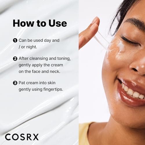 COSRX Snail Mucin 92% Face Moisturizer, 3.52 Oz, Lightweight Moisturing Cream for Soft, Glowy Skin, Korean Skin Care, Korean Moisturizer Face Cream, Stocking Stuffers for Women 8