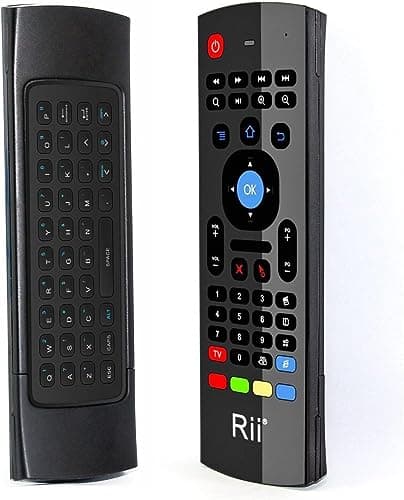 Rii MX3 Multifunction 2.4G Fly Mouse Mini Wireless Keyboard & Infrared Remote Control & 3-Gyro + 3-Gsensor for Google Android Smart TV, IPTV, HTPC, Windows,Networked set-top Box,Mini PC,Andriod TV Box
