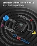 Cell Phone Booster Cover 6000 sq ft, Boost 5G 4G LTE Signal for All US Carriers, Cell Phone Signal Booster for Home Office, APP Support, FCC Approved 3