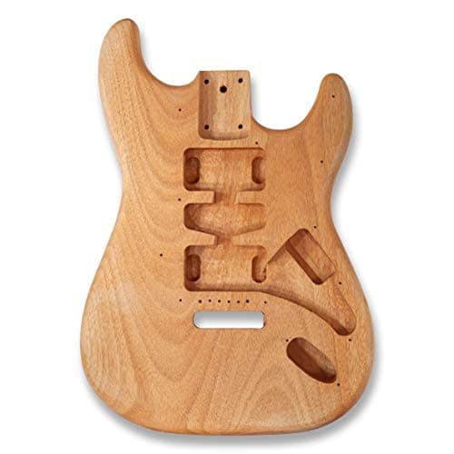 BexGears DIY Electric Guitar Kits, okoume Body maple neck & composite ebony fingerboard 2