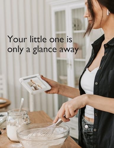 Momcozy Video Baby Monitor, 1080P 5" HD Baby Monitor with Camera & Wall Mount, Infrared Night Vision, 5000mAh Battery, 2-Way Audio, Temperature Sensor, Lullabies, 960ft Range, Ideal for New Moms, BM01 3