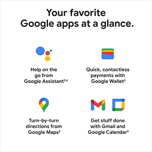 Google Pixel Watch 1st Gen (Previous Model) - Android Smartwatch with Fitbit Activity Tracking - Heart Rate Tracking Watch - Matte Black Stainless Steel case with Obsidian Active band - WiFi 4