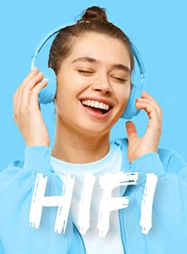 AGPTEK 64GB MP3 Player with Bluetooth 5.3, A19PL 2.4" Curved Screen Portable Music Player with Speaker Lossless Sound with FM Radio, Voice Recorder, Supports up to 128GB, Blue 2