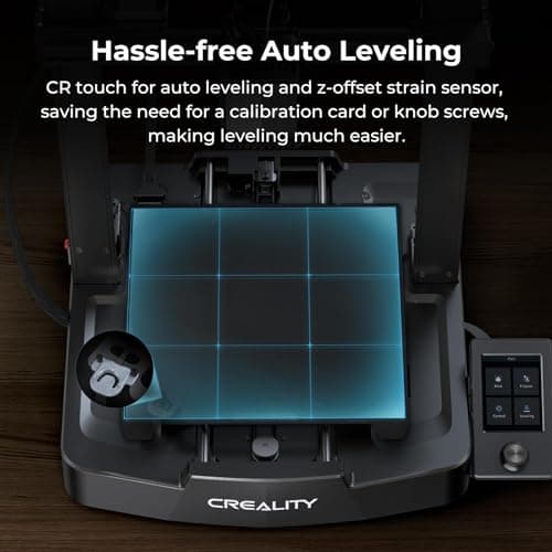 Creality Ender 3 V3 SE 3D Printer, 250mm/s Faster Print Speed CR Touch Auto Leveling Sprite Direct Extruder Dual Z-Axis Auto Filament Loading Ender 3 Upgrade 3D Printer Print Size 8.66x8.66x9.84 inch 4