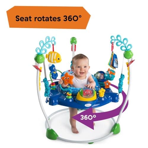 Baby Einstein Neptune's Ocean Discovery Activity Baby Jumper Activity Center, Ages 6 Months +, Max Weight 25 lbs., Unisex 4