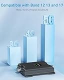 Cell Phone Signal Booster for Verizon and AT&T | Up to 4,500 Sq Ft | Boost 4G LTE 5G Signal on Band 12/13/17 | 65dB Dual Band Cellular Repeater with High Gain Antennas | FCC Approved 2