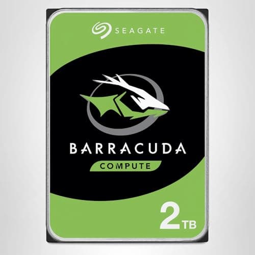 Seagate BarraCuda 2TB Internal Hard Drive HDD – 3.5 Inch SATA 6Gb/s 7200 RPM 256MB Cache – Frustration Free Packaging (ST2000DM008/ST2000DMZ08) 5