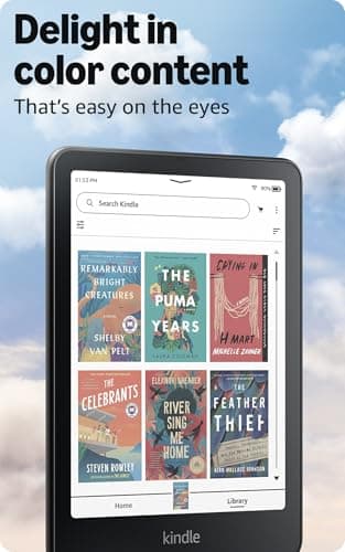 Amazon Kindle Colorsoft Signature Edition 32GB (newest model) – With color display, auto-adjusting front light, wireless charging, and long battery life - Metallic Black 2