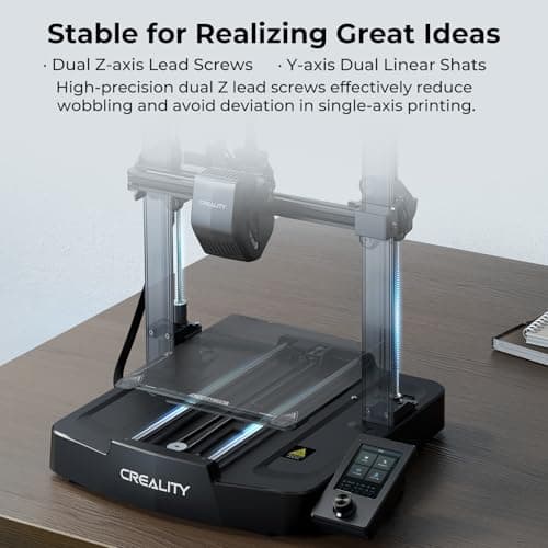 Creality Ender 3 V3 SE 3D Printer, 250mm/s Faster FDM 3D Printers with CR Touch Auto Leveling, Sprite Direct Extruder Auto-Load Filament Dual Z-axis & Y-axis, Printing Size 8.66 * 8.66 * 9.84 inch 5