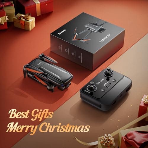 Bwine F7MINI 4K Video 8K Photo Drones with Camera for Adults, 3-Axis Gimbal EIS, 96Mins, 249g FAA-exempt, Over 6KM Transmission, AI GPS Smart Return, Follow, Waypoint, Orbit Fly, Better for Beginner 2