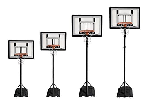 SKLZ Pro Mini Hoop Outdoor Basketball System with Adjustable-Height Pole and 7-Inch Ball, HP08-000 2