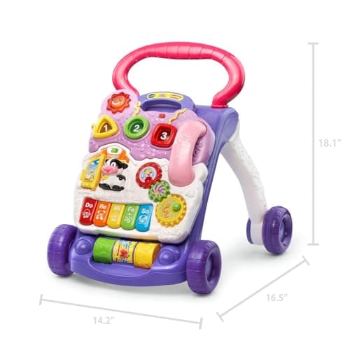 VTech Sit-to-Stand Learning Walker (Frustration Free Packaging), Lavender 3