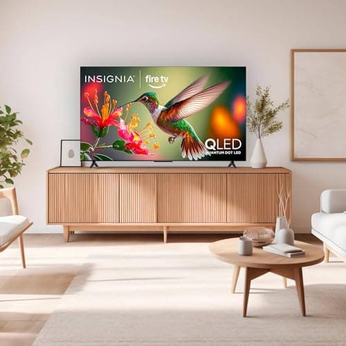 INSIGNIA 75-inch Class QF Series LED 4K UHD QLED Smart Fire TV with Alexa Voice Remote (NS75-UQFL26) 2