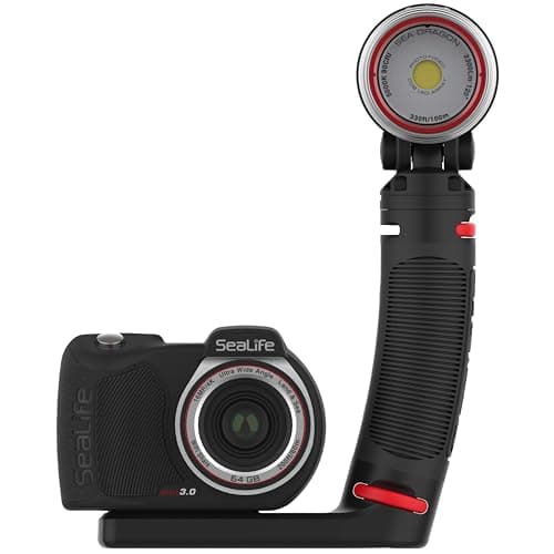 SeaLife Micro 3.0 Limited Edition Explorer Underwater Camera Gift Set for Photography & Video, Easy Set-up, Includes Sea Dragon 2300 Photo-Video Light 3