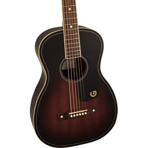 Gretsch Jim Dandy Parlor Acoustic Guitar - Deep Cherry Burst 4