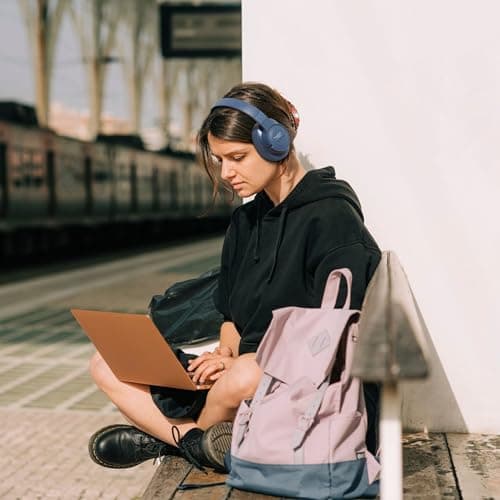 JBL Tune 770NC - Adaptive Noise Cancelling with Smart Ambient Wireless Over-Ear Headphones, Bluetooth 5.3, Up to 70H Battery Life with Speed Charge, Lightweight, Comfortable & Foldable Design (Blue) 2