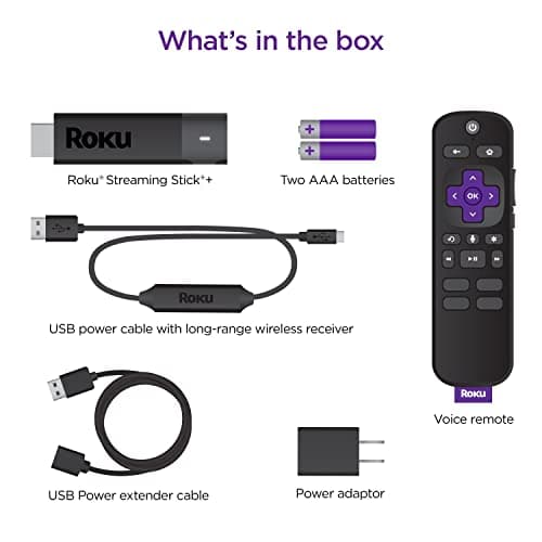 Roku Streaming Stick+ | HD/4K/HDR Streaming Device with Long-range Wireless and Roku Voice Remote with TV Controls 5