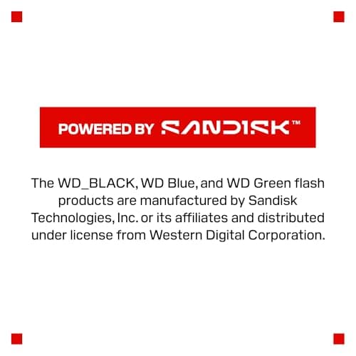 WD_BLACK SN7100 1TB NVMe SSD - Gen4 PCIe, M.2 2280, Up to 7,250 MB/s Read Speed, Up to 6,900 MB/s Write Speed, Next Gen TLC 3D NAND, for Laptops, Handheld Gaming Devices - WDS100T4X0E 3