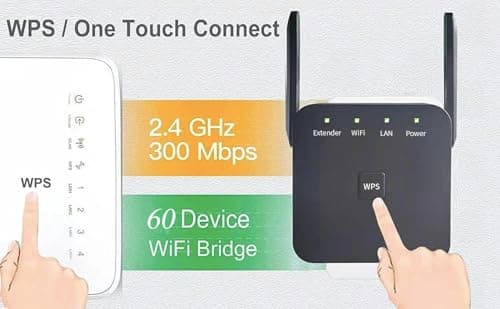 2025 Fastest WiFi Extender, WiFi Repeater, WiFi Booster, Covers Up to 10000 Sq.ft and 80 Devices, Internet Booster - with Ethernet Port, Quick Setup, Home Wireless Signal Booster 2