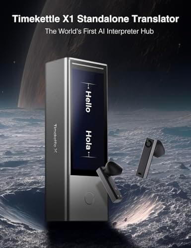 Timekettle X1 AI Interpreter Hub — 40-Language, Two-Way Translation Device for up to 50 Users. Perfect for Business, K-12 Education, and Real-time multilingual speeches 2