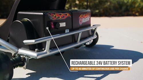 Razor Ground Force Drifter Kart - Silver - FFP 4