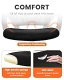 NEO CHAIR Office Desk Computer Chair Ergonomic Mesh Gaming Mid Back Seat with Comfy Lumbar Support Adjustable Height Swivel for Home Task (Black) 3