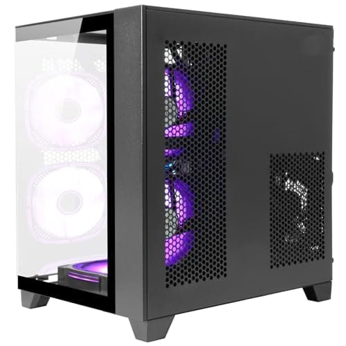 LXZ Desktop PC Computer Ryzen 5-5600GT 8 core 3.6GHz, 16G DDR4 RAM, 1TB NVME SSD, Tower Computer with Wi-Fi & 400W Power Supply for Working, Home and Office 3