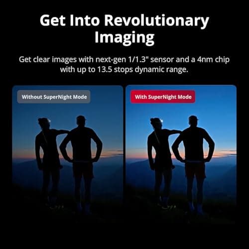 DJI Osmo Action 5 Pro Hiking Combo, Waterproof Action Camera with 1/1.3" Sensor, 4K/120fps Video, Subject Tracking, Stabilization, Dual OLED Touchscreens, Action Camera 4K Ideal for Sports, Vlog 2