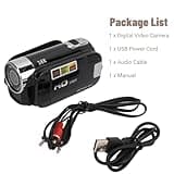 1080P FHD Vlogging Camcorder with 16X Zoom and 2.7" LCD Screen, Kids Video Camera Recorder for , 16MP Photo Resolution 5