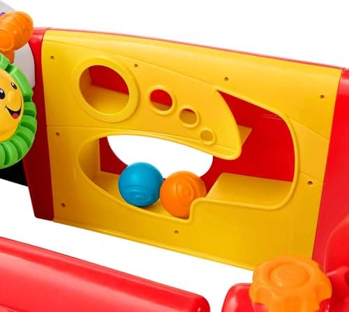 Fisher-Price Baby Toy Laugh & Learn Crawl Around Car Red Activity Center with Educational Music & Lights for Infants Ages 6+ Months (Amazon Exclusive) 5