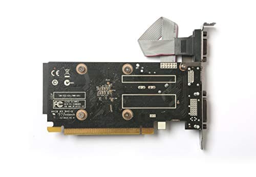 ZOTAC GeForce GT 710 2GB DDR3 PCI-E2.0 DL-DVI VGA HDMI Passive Cooled Single Slot Low Profile Graphics Card (ZT-71302-20L) 4
