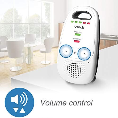 VTech Upgraded Baby Monitor with Rechargeable Battery, Long Range, Crystal-Clear Sound, and Alerts 3