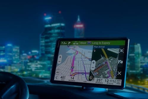 Garmin Dezl OTR720 GPS Truck Navigator 7" Large Display Touchscreen, Commercial GPS Navigation for Semi-Truck Driver Bundle with 32GB SD Memory Card + LCD Cleaning Kit + More Accessories 4