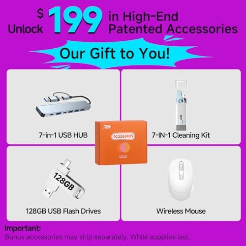 HP 17 Inch Laptop Computer for Business & Students, 17.3" HD+ Display, Intel 10-Core i5-1334U Up to 4.6 GHz, 32 GB RAM, 1 TB SSD, Fingerprint Reader, Backlit Keyboard, Wi-Fi 6, Webcam, Windows 11 Pro 2