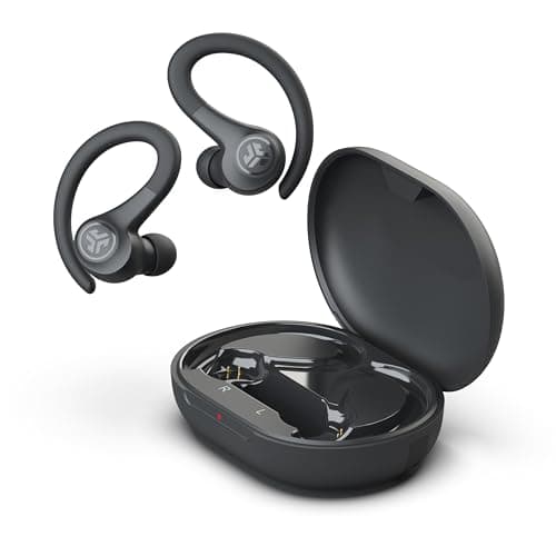 JLab Go Sport+ Wireless Workout Earbuds Featuring C3 Clear Calling, Secure Earhook Sport Design, 35+ Hour Bluetooth Playtime, and 3 EQ Sound Settings (Graphite) 4