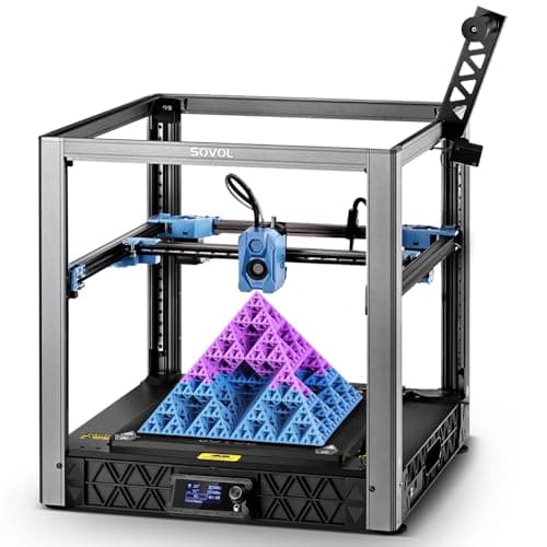 Sovol SV08 Core-XY 3D Printer Voron 2.4 Open Source, 700mm/s High Speed 3D Printers with 300℃ Clog-Free Hotend & Camera, Auto Leveling with 4 Independent Z Motors, Large Print Size 13.8x13.8x13.6in