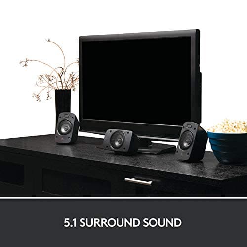 Logitech Z906 5.1 Surround Sound Speaker System - THX, Dolby Digital and DTS Digital Certified - Black 2