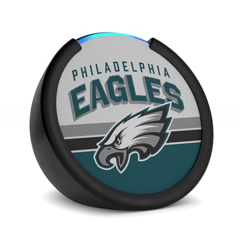 Amazon Echo Pop (newest model) | Officially Licensed NFL Limited-Edition | Philadelphia Eagles ('25-26 Season Design)