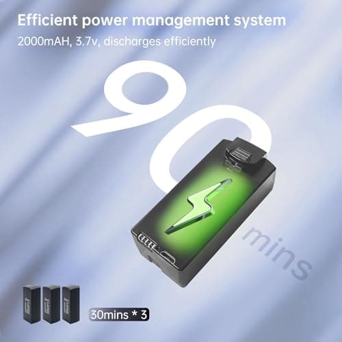 ‌Professional 4K Drone with Camera for Adult Beginners‌ N11 PRO GPS Quadcopter 90 Min Flight Smart 5G FPV & Brushless Motor Tech Auto Tracking Safety Return System 4