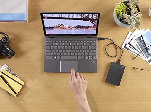 Seagate One Touch, 2TB, Password activated hardware encryption, portable external hard drive, portable external hard drive, PC, Notebook & Mac, USB 3.0, Black (STKY2000400) 3