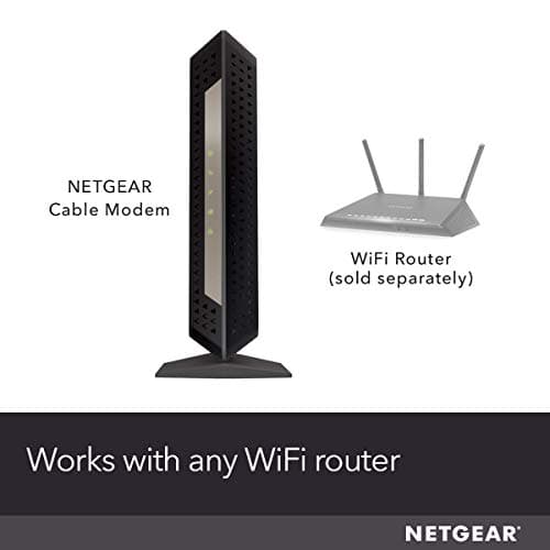 NETGEAR Cable Modem DOCSIS 3.1 (CM1000) Gigabit Modem, Compatible with All Major ISP Providers Including Xfinity, Spectrum, Cox, for Cable Plans Up to 1 Gbps,Black 2