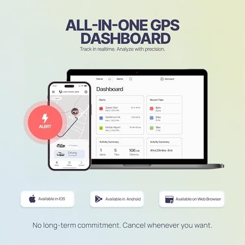 Lightning GPS GL300 Tracker Device for Vehicles w/Magnetic Case and Battery – Real-Time GPS Tracking, Vehicle & Fleet Monitoring, Hidden Tracking for Cars, Trucks or Trailers – Subscription Required 3