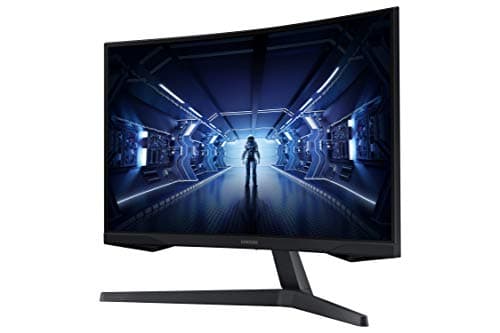 SAMSUNG 34' Odyssey G5 Ultra-Wide Gaming Monitor with 1000R Curved Screen, 165Hz, 1ms, FreeSync Premium, Large Display, Eye Comfort, Multiple Ports, WQHD, LC34G55TWWNXZA, Black 2